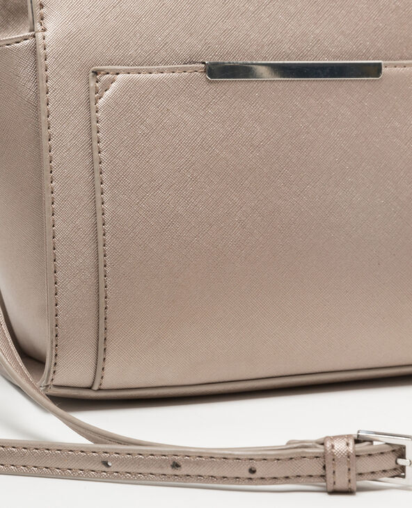 Petit sac trapèze argenté - Pimkie