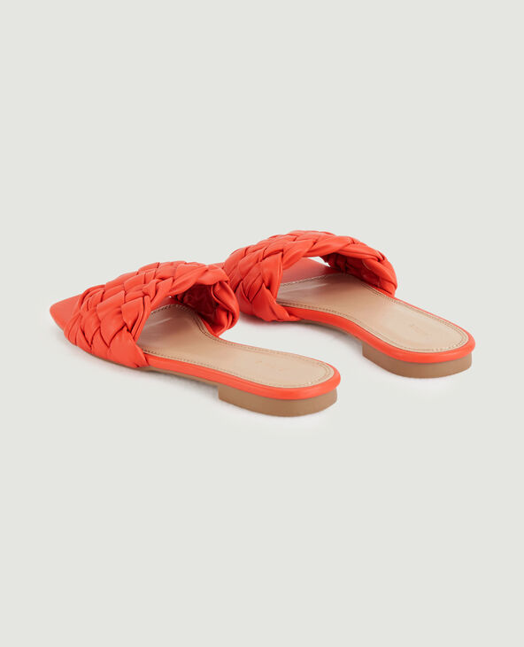 Mules tressées rose - Pimkie