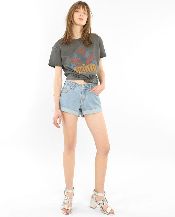 Tee shirt top nirvana pimkie
