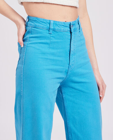 Jean large uni bleu - Pimkie
