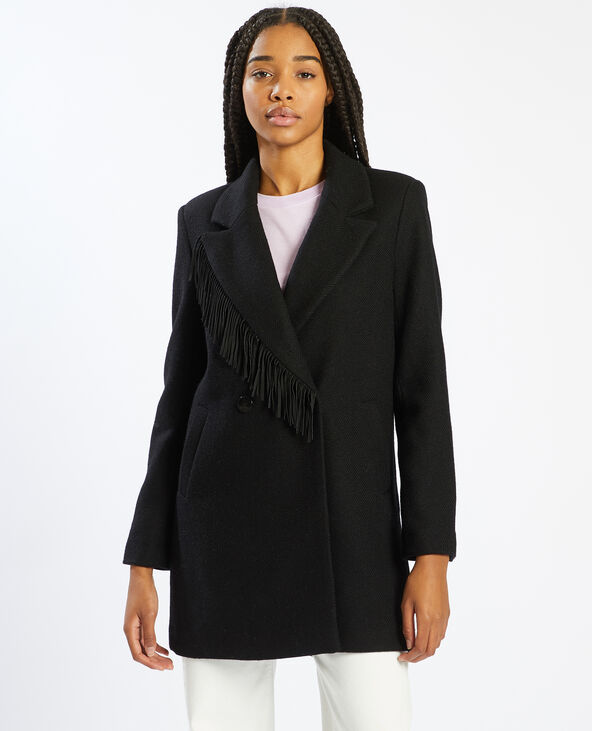Manteau a franges