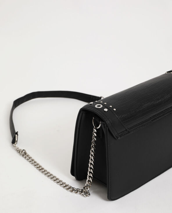 Petit sac clouté noir - Pimkie