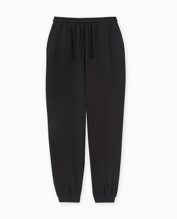 Pantalon de jogging en molleton noir - Pimkie
