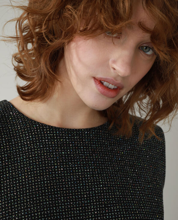 Robe à paillettes noir - Pimkie