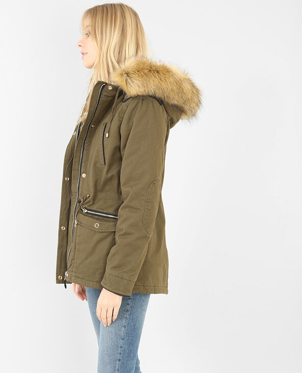 Parka coton marron - Pimkie