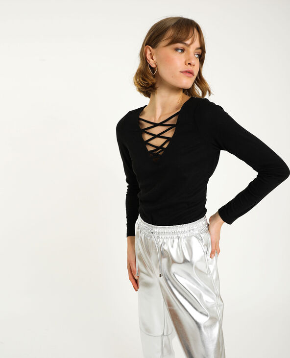 Haut décolleté top