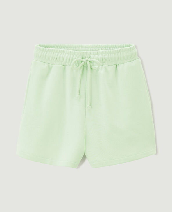 Short en molleton vert clair - Pimkie