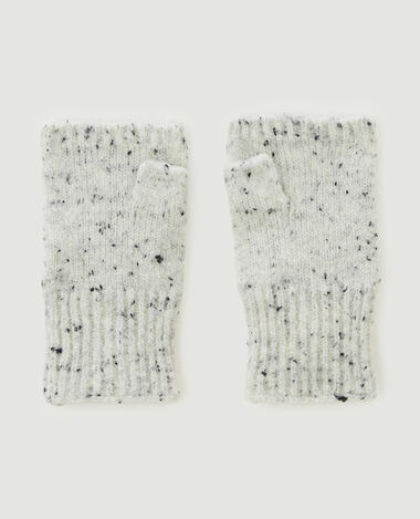 Mitaines en tricot bleu clair - Pimkie