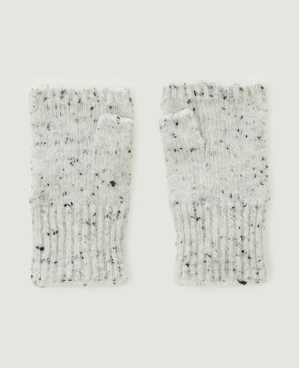 Mitaines en tricot bleu clair - Pimkie