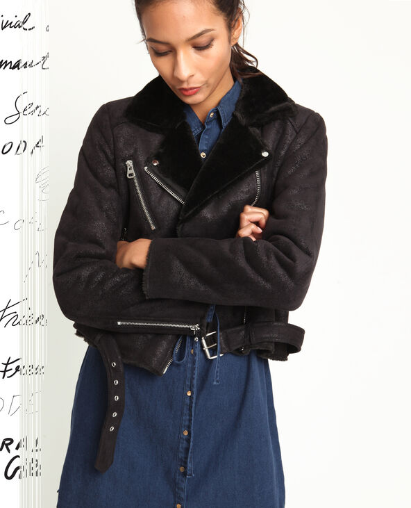 Blouson biker doubl Pimkie