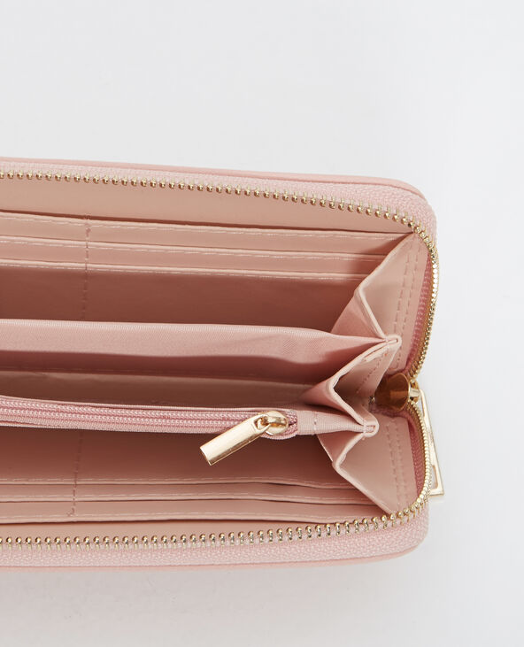 Portefeuille compagnon rose clair - Pimkie