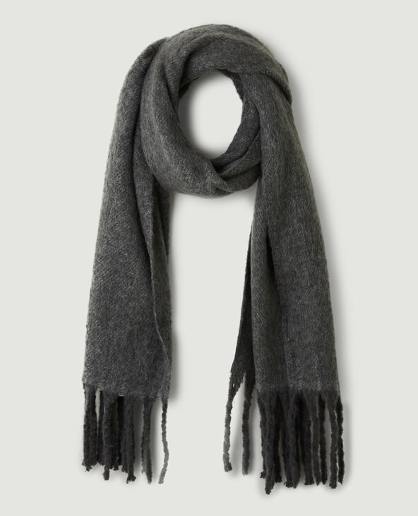 Echarpe XXL gris foncé - Pimkie