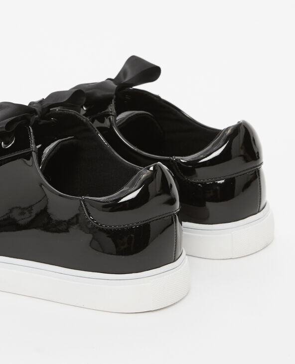 Baskets vernies noir - Pimkie