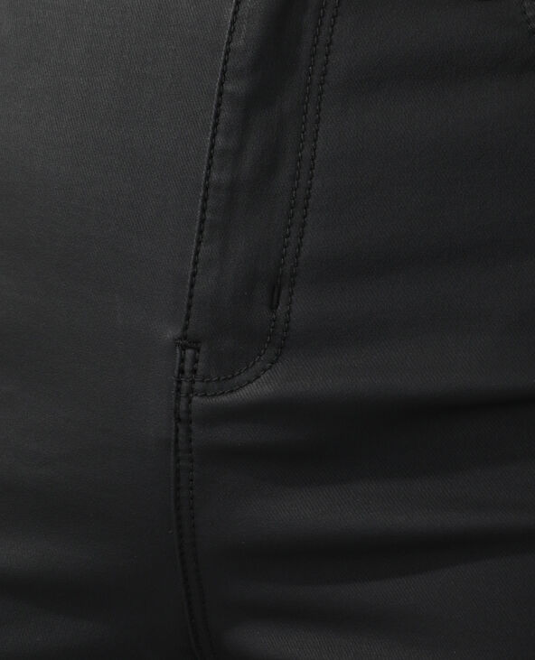 Jean skinny enduit noir - Pimkie