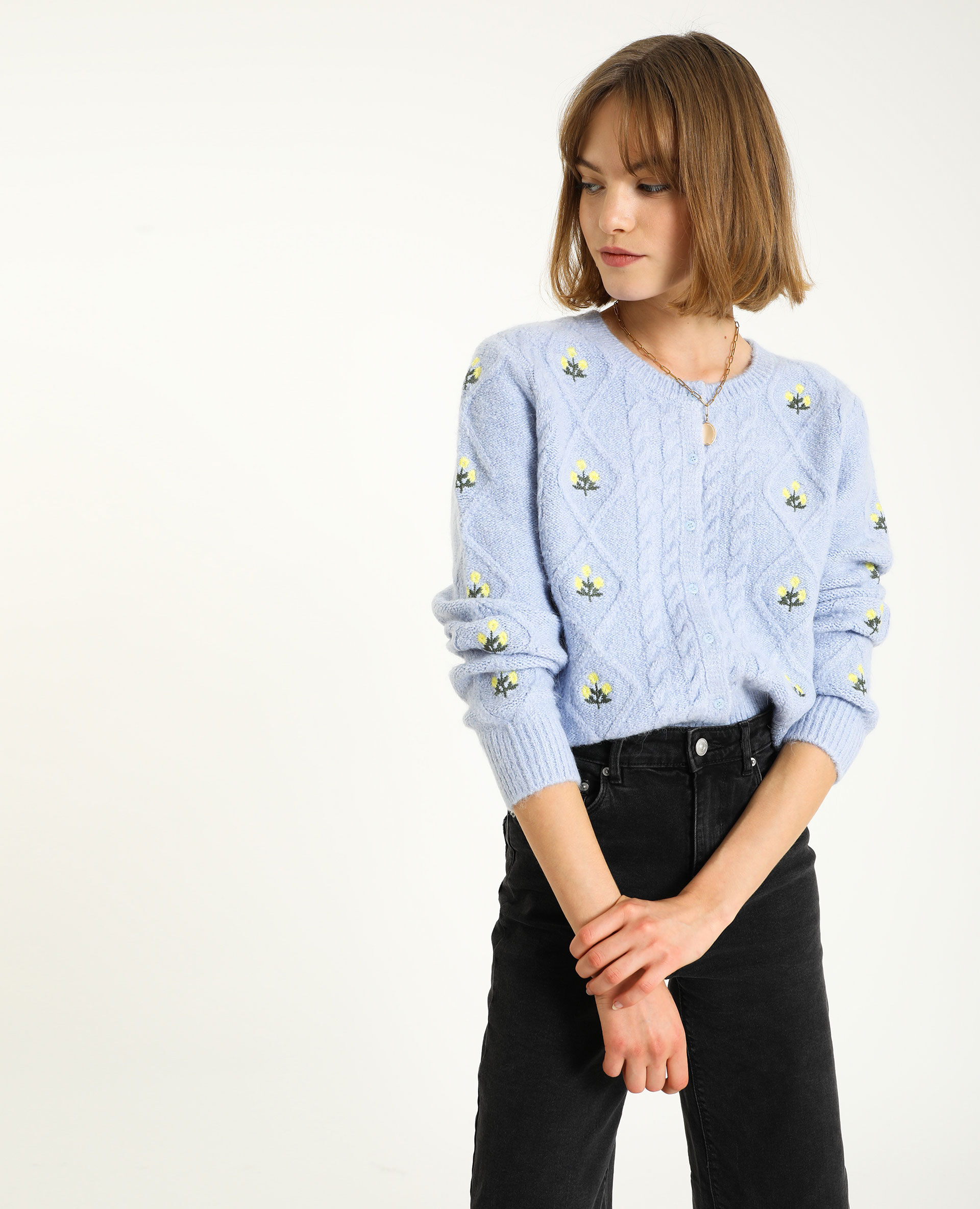 Pimkie gilet bleu