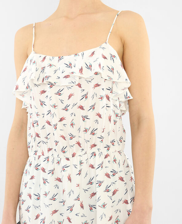 Robe volantée blanc - Pimkie