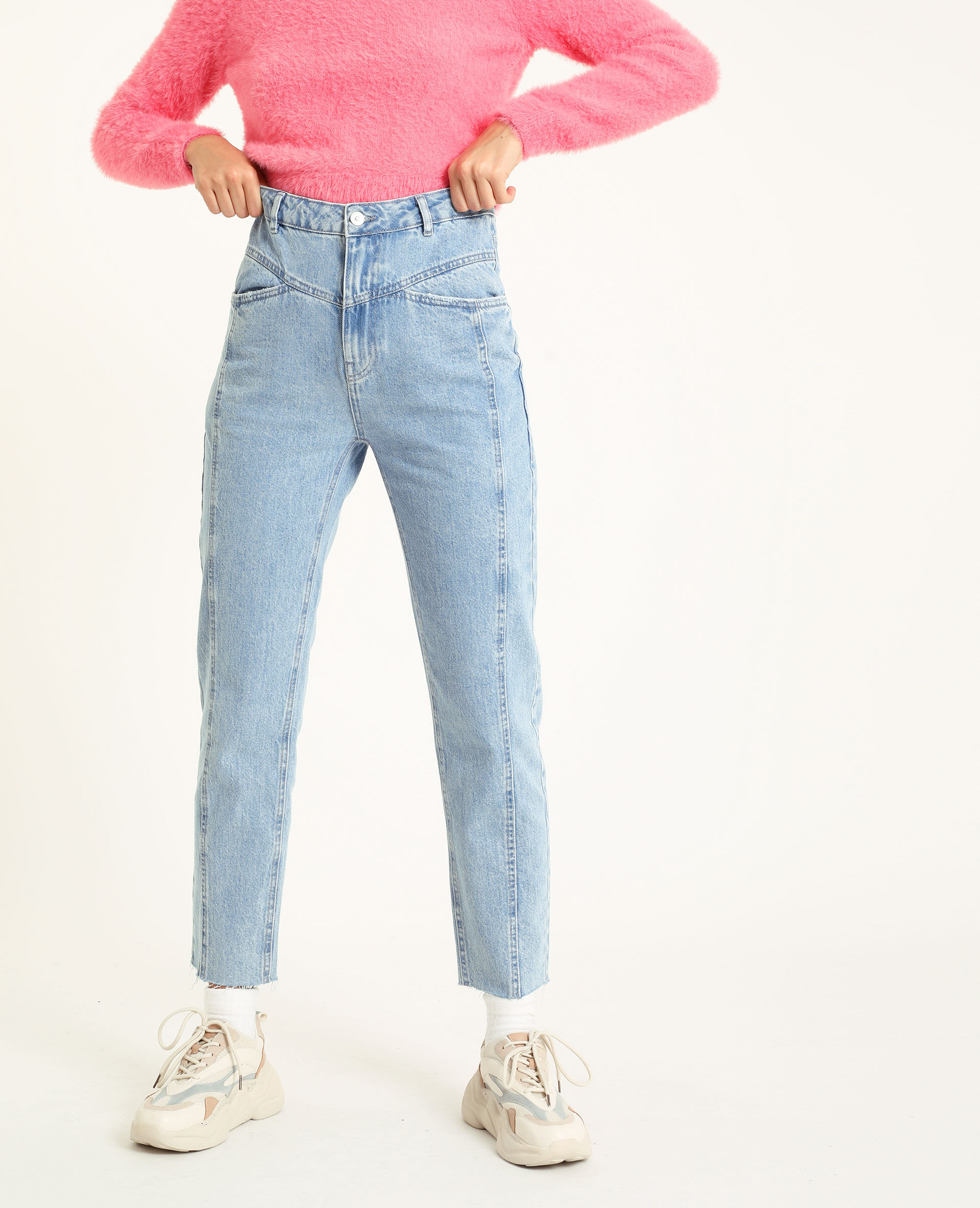 Femme Vêtements Pimkie Femme Jeans Pimkie Femme Jeans droits Pimkie Femme Jeans droit PIMKIE W27 bleu Jeans droits Pimkie Femme T 36 