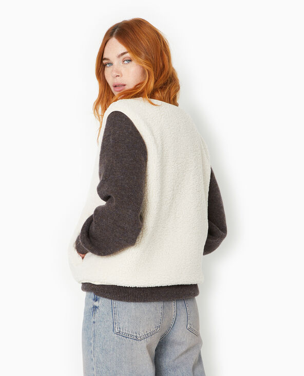 Gilet effet mouton 2025
