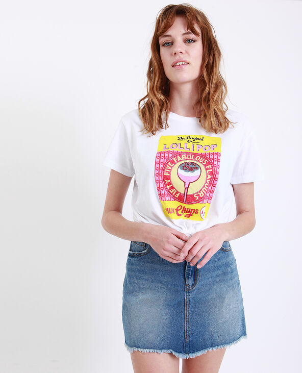 T-shirt Chupa Chups blanc - Pimkie