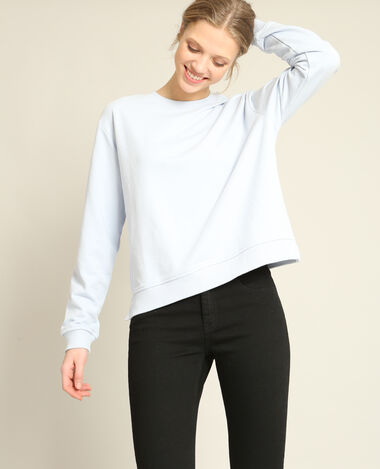 Sweat basique bleu - Pimkie