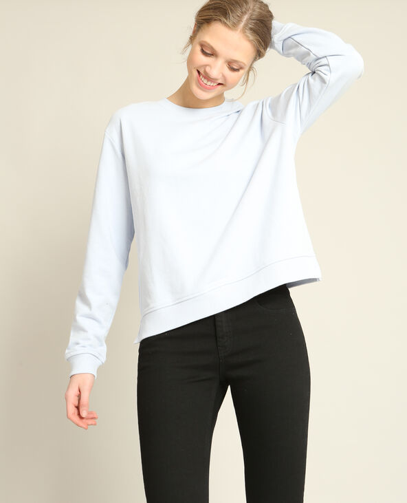 Sweat basique bleu - Pimkie