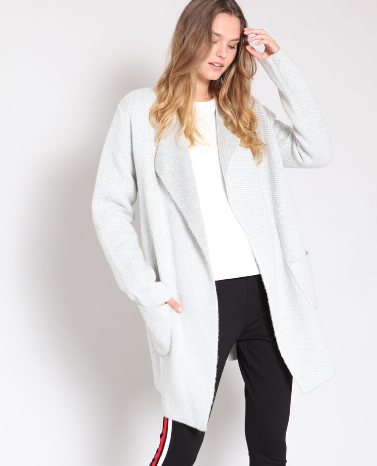 Gilet épais gris chiné - Pimkie