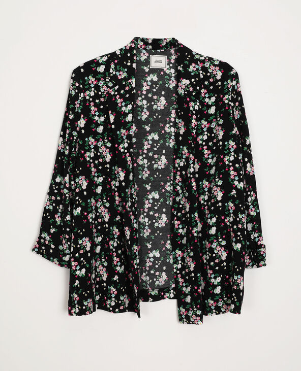 Veste fluide fleurie