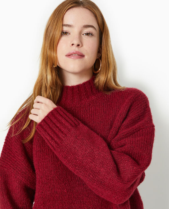 Pull col montant violet - Pimkie