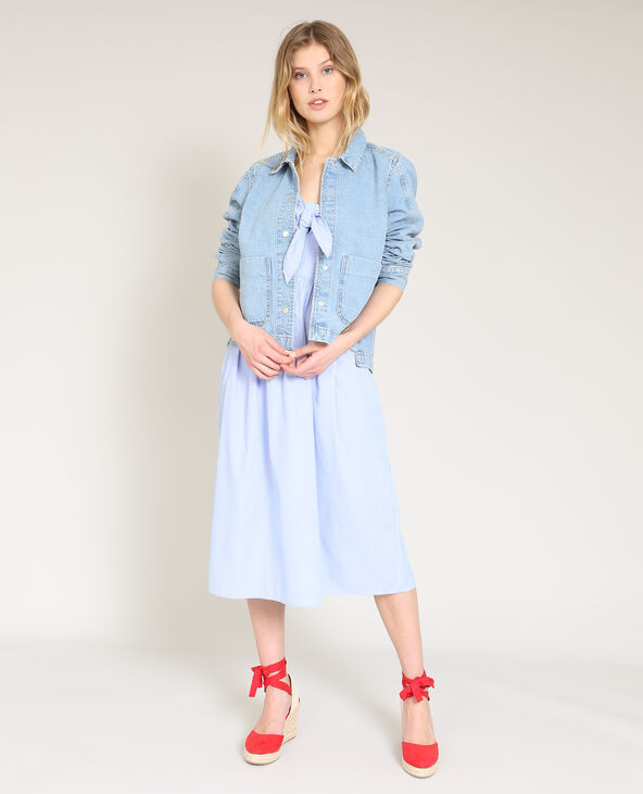 Veste en jean bleu - Pimkie