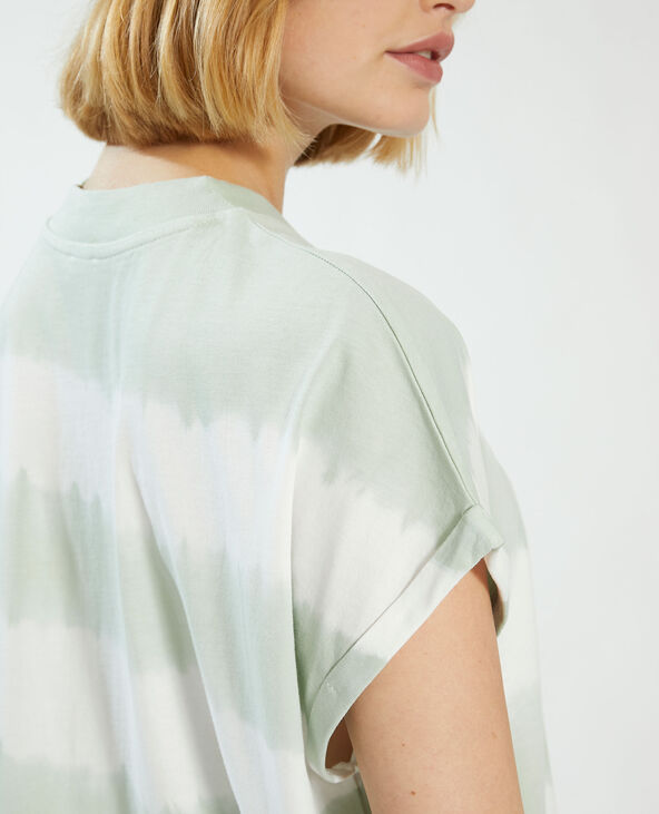 T-shirt tie and dye vert anis - Pimkie