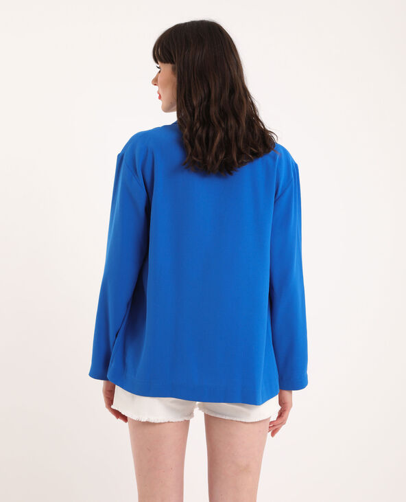 Blazer ample bleu - Pimkie