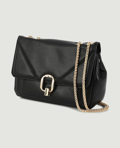 Sac pochette avec chaines noir - Pimkie