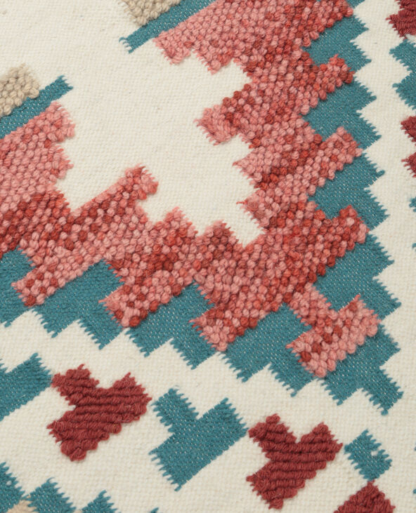 Tapis motifs en relief bleu - Pimkie