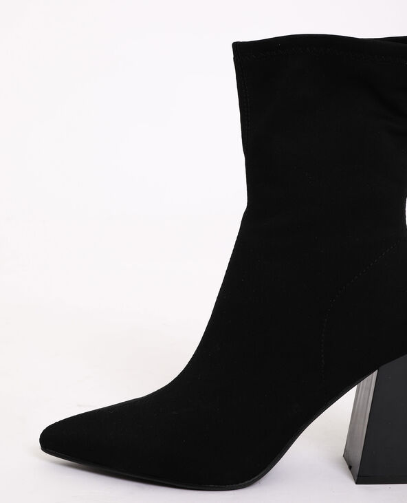 Bottes à talons noir - Pimkie