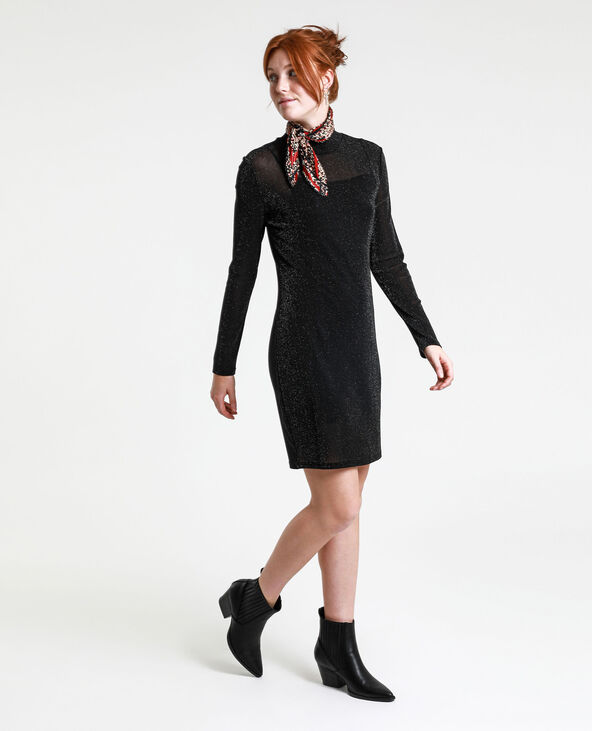 Robe à paillettes noir - Pimkie