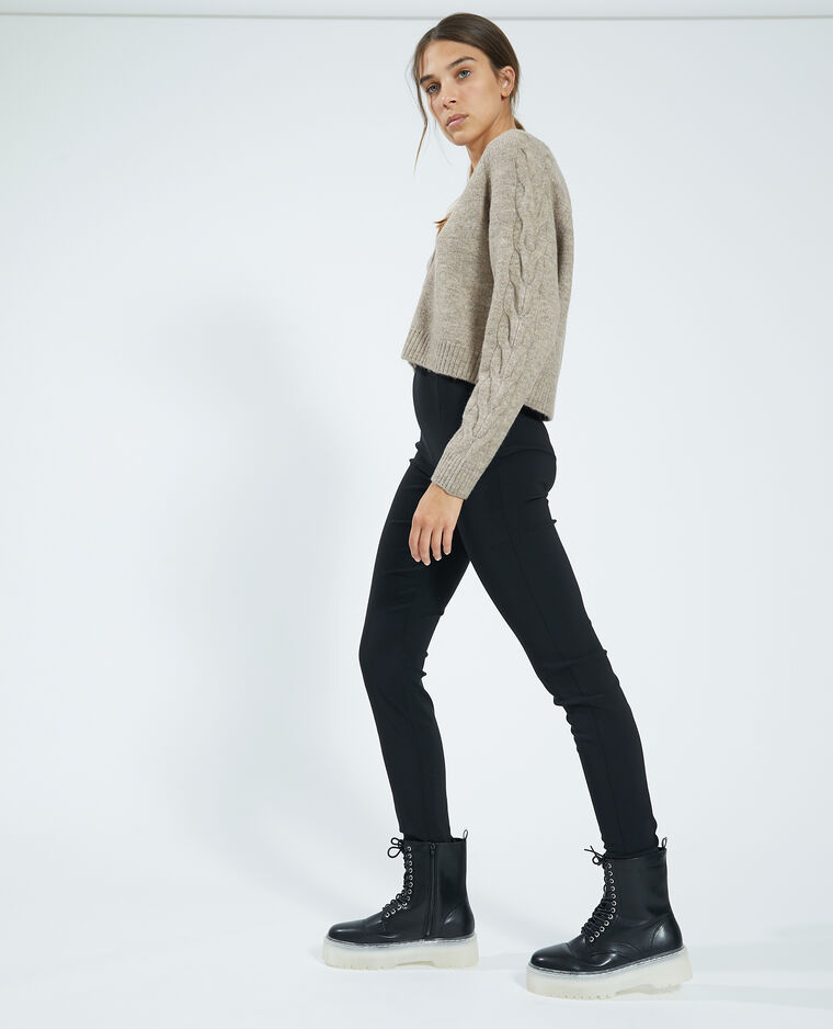 Gilet tout doux vert clair - Pimkie