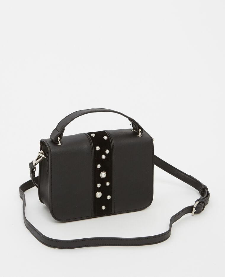 Petit sac à perles noir - Pimkie