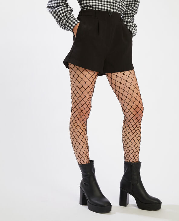 Short à pinces noir - Pimkie