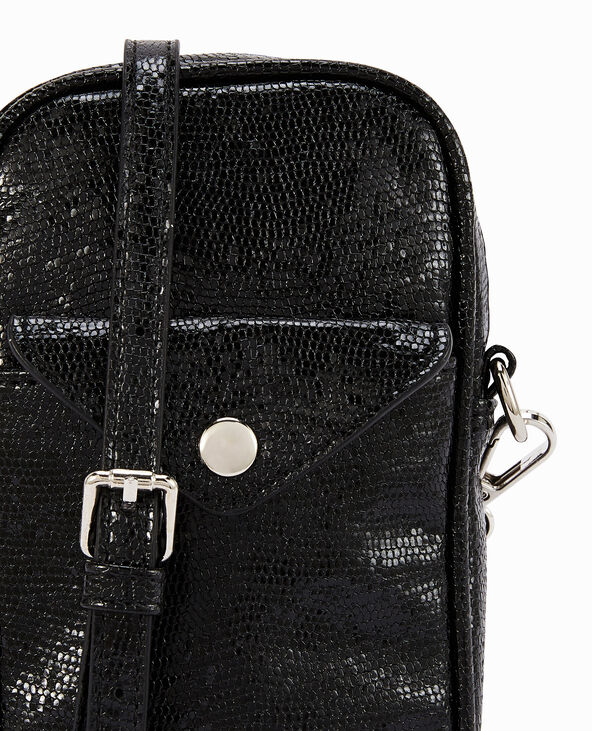 Sac pochette pour smartphone noir - Pimkie