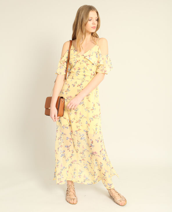 Robe longue jaune pimkie outlet