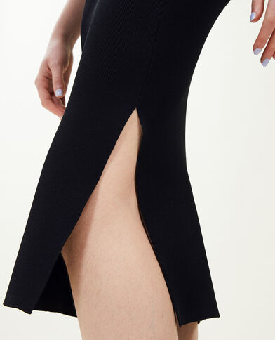 Robe tube en maille noir - Pimkie
