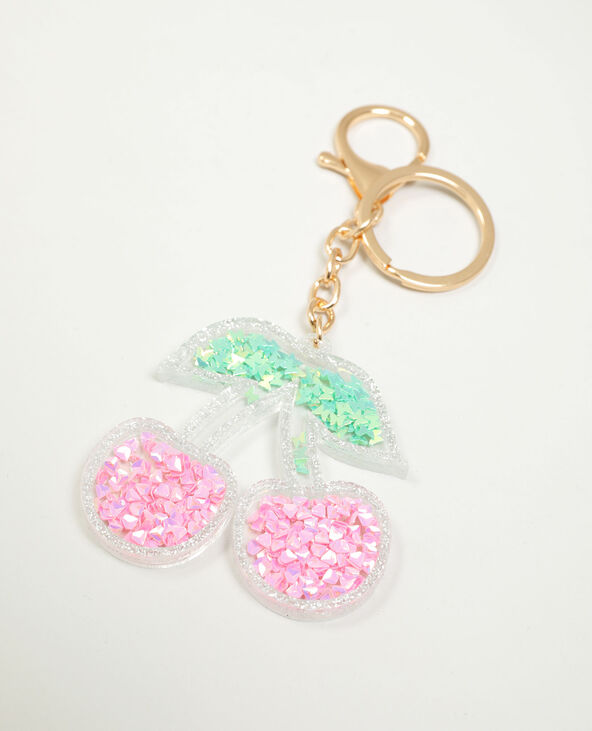 Porte-clef cerises bordeaux - Pimkie
