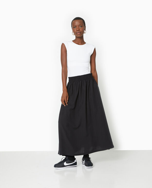 Jupe longue avec ceinture top