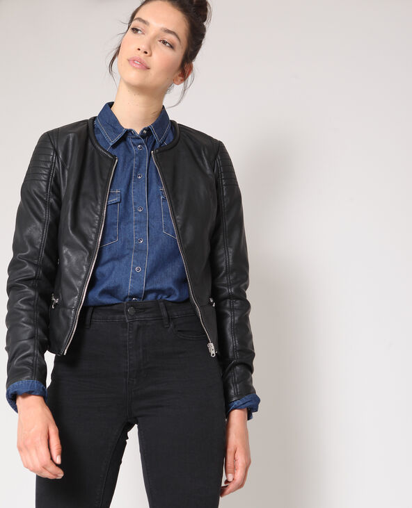 Veste simili cuir femme pimkie online