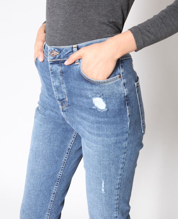 Jean slim taille haute bleu - Pimkie