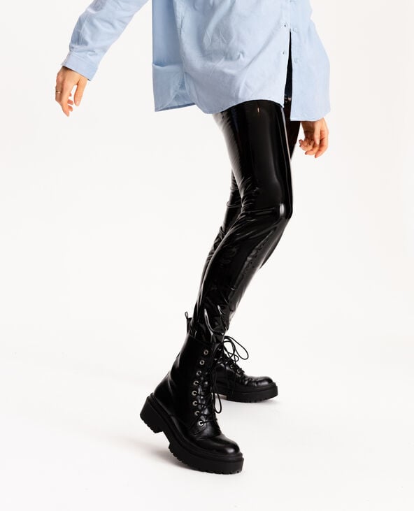 Legging noir brillant pimkie shop