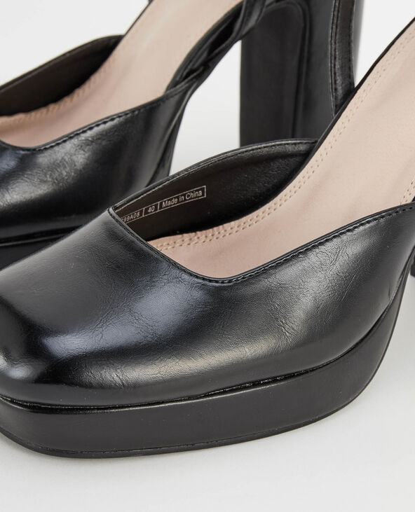 Sandales babies plateforme noir - Pimkie