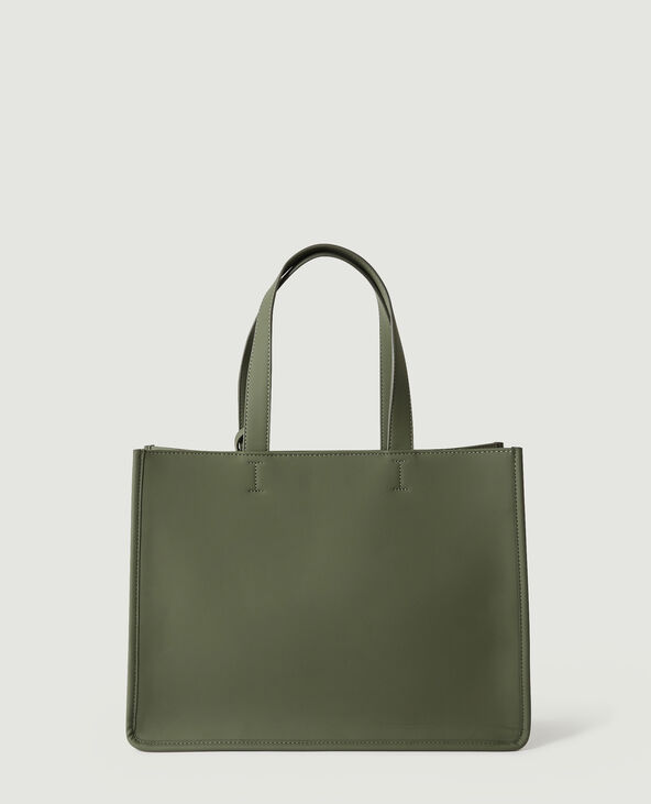 Sac cabas vert de gris - Pimkie