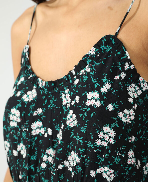 Robe fleurie noir - Pimkie