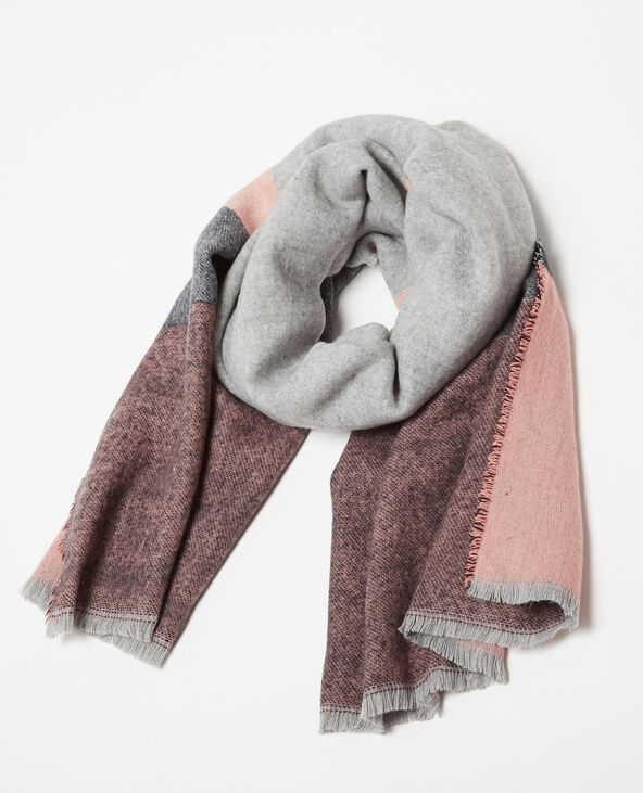 Echarpe plaid lilas - Pimkie